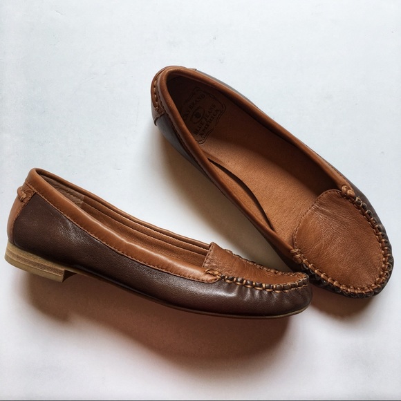 Lucky Brand Shoes - Lucky Brand Corral Brown Leather Loafers Shoes